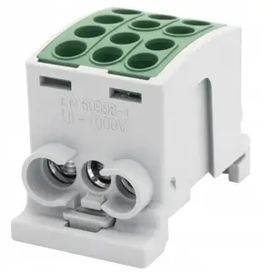 Terminal block Pozostali F-ELEKTRO F2.0364 100A-3 (1x25, 2x16 / 1x25, 2x16) Al/Cu IP20 green