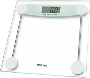Electronic bathroom scale KingHoff KH 6084 — KingHoff digital personal scale