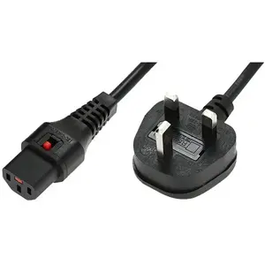 Сетевой кабель MicroConnect UK Type G — штекер UK (Type G) на IEC C13 для компьютеров и периферии