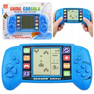 Handheld Electronic Game Console LEANToys Tetris Portable LCD Blue