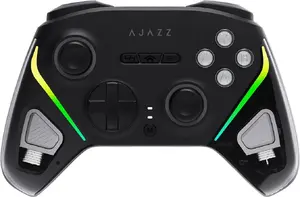 Wireless gamepad Ajazz GP100 GP100-B — 2.4G / Bluetooth / USB, compatible with Switch, PC, iOS, Android, RGB, Black