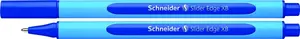 Ballpoint pen PBS Connect Slider Edge — blue ink, retractable, pocket clip