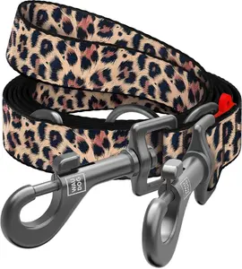 Collar adjustable nylon leash M 20 mm × 3 m by Collar — model LAMPART, adjustable length and 20 mm width