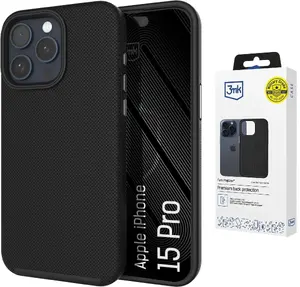 Защитный MagCase для Apple iPhone 15 Pro от 3MK Fortis — магнитное крепление, жёсткий корпус