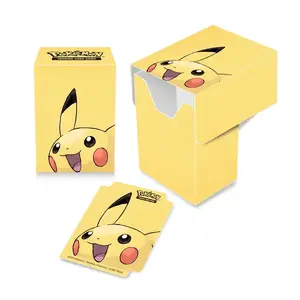Deck Box Ultra‑Pro Full View for Pokémon cards — Pikachu (2025) clear display, single deck storage
