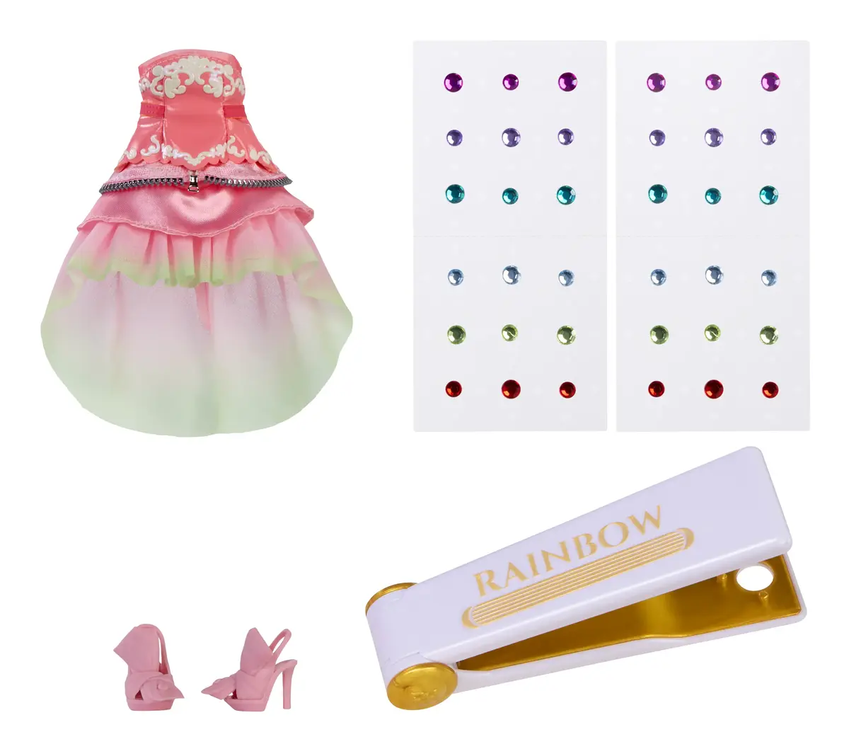 Leļļa Mga Rainbow High Be Dazzling Adeline Rose Photo 3