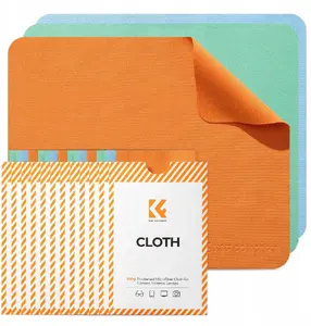 Microfiber Cleaning Cloth K&F 12x 250g for Camera Optics, Lenses and Eyewear (SB11508)