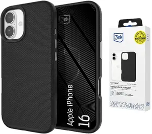 Protective MagCase for Apple iPhone 16 by 3MK — Fortis MagCase magnetic mounting, hard shell