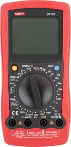 Multimeter LechPol UT107+ (Uni-T) — handheld digital multimeter, model Ut107+