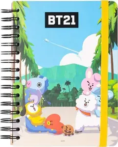 Notebook A5 Line Friends — Line Friends brand, model CTFBA50019, A5 size