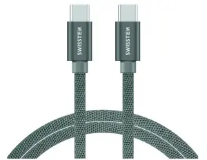 USB-C to USB-C cable SWISSTEN 1.2 m — model 71527202, black