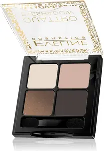 Eyeshadow Palette Eveline Quattro 4 shades 09, 5.2 g