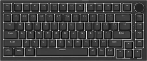 Mehāniskā vadu tastatūra Ajazz AK820 ar Red slēdžiem, melna, USB-C