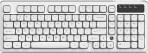 Мембранная проводная клавиатура Ajazz AF98 White USB-C