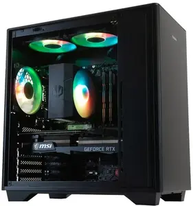 Desktop PC Adax Draco Extreme WXIPR7600X — AMD R5-7600X, B650, DDR5 32GB, 1TB SSD, NVIDIA RTX 5060 Ti 16GB, Wi‑Fi, BT, Windows 11 Pro