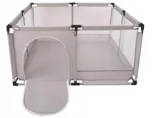 Bērnu rotaļu aplis / sausais baseins Extralink Kids salokāms 126×126 cm bērniem (modelis K-458)