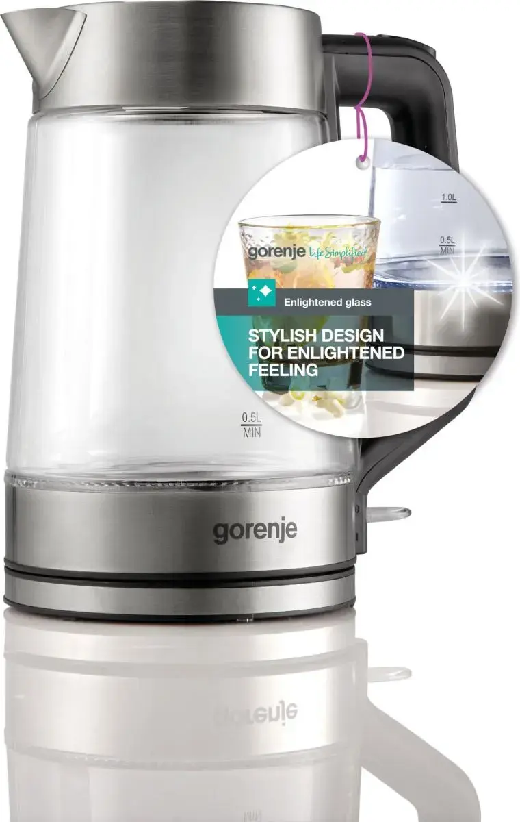 Elektriskais tējkanna Gorenje K17GED 1.7 L 2200 W Photo 9