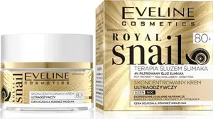 Крем для лица и тела Eveline Royal Snail 80+ концентрированный ультра-питательный активное регенерирующее 50 мл