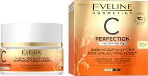 Face cream Eveline C Perfection + Vitamin Cg for mature skin 70+ 50 ml