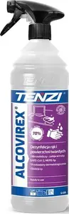 Disinfectant Tenzi ALCOViREX 1 L with spray nozzle — ready-to-use alcohol-based surface disinfectant