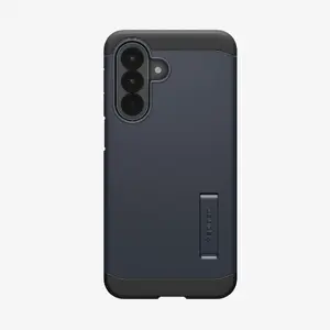 Protective Cover Spigen Tough Armor for Samsung Galaxy A57 5G — TPU/PC, for 6.7" screens, Dark Blue, Desktop Stand