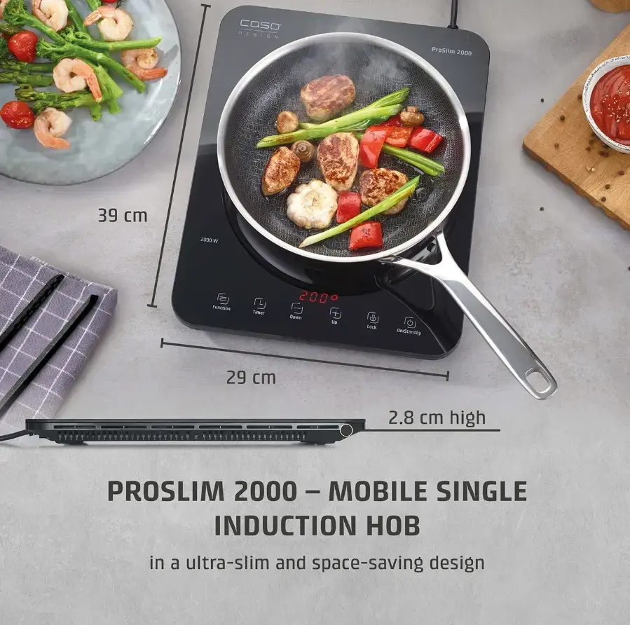 Caso ProSlim 2000 2236 портативная индукционная плита Photo 2
