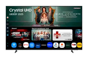 Samsung TU65U8005FU 65-inch 4K Ultra HD Smart LED TV with Flat Screen Motion Xcelerator Wi-Fi DVB-T2/C/S2 Black