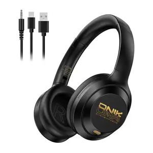 Spēļu austiņas Onikuma GT811 — vadu over-ear austiņas, melnas