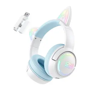 Игровые наушники Onikuma GT838 (синие) — полноразмерные, проводные стерео