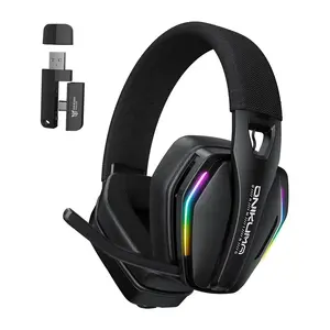 Spēļu austiņas Onikuma GT826 — melnas, uz auss, USB/3.5 мм