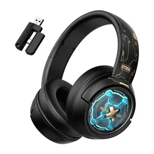 Игровые наушники Onikuma GT802 черные — накладные стерео, проводные, с микрофоном