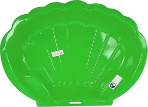 Песочница LEAN Sport Muszelka 110×75 см, зелёная, модель 5542