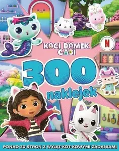 Puzzle stickers set TREFL Koci Domek Gabi — 300 stickers, children's craft and decorating kit