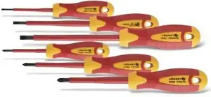 Insulated Screwdriver Set högert technik HT1S996 6-piece S2 steel, rated 1000 V