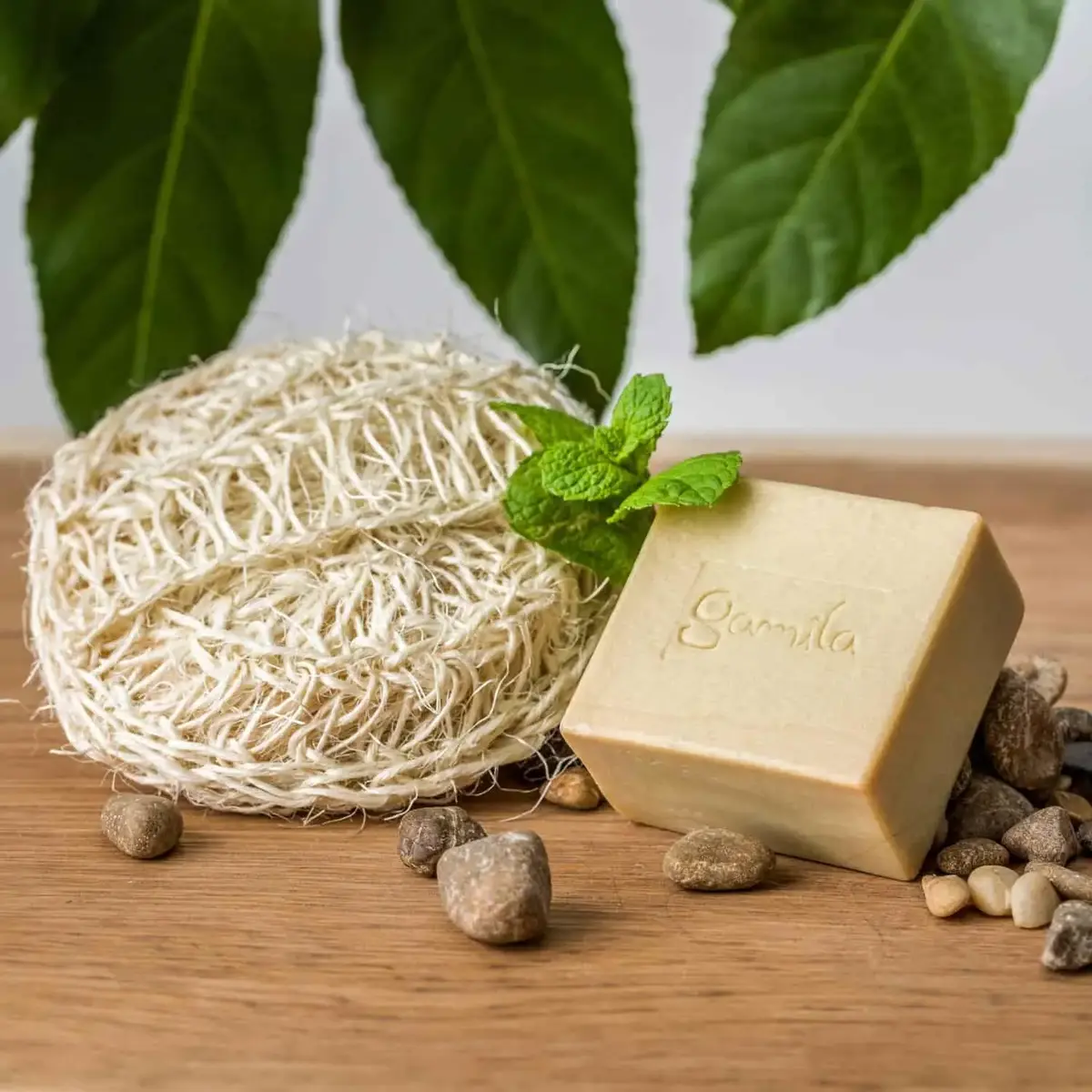 Bar soap Gamila Secret Spearmint Sparkle 115 g — Chemia Photo 3