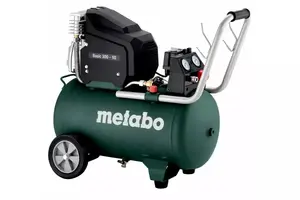 Gaisa kompresors Metabo BASIC 300-50 — Metabo portatīvs, 50 l tvertne, eļļots dzinējs