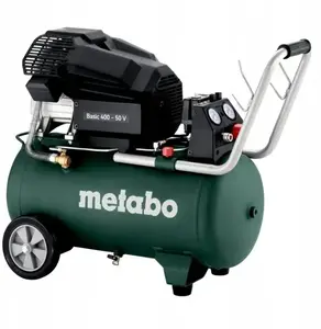 Gaisa kompresors Metabo METABO KOMPRESOR BASIC 400-50 V, 50 l tvertne, stacionārs