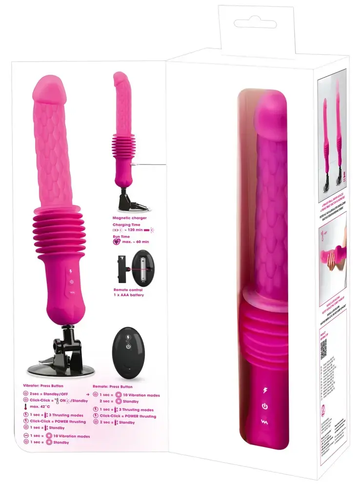 Вибратор You2Toys RC Warming Fucking Machine Pin Photo 15