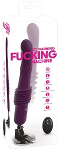 Thrusting Vibrator You2Toys RC Warming Fucking Machine Pur — rechargeable, warming to 42°C, 3 speeds thrusting, 10 vibration modes, insertion 16.5 cm, Ø up to 3.8 cm