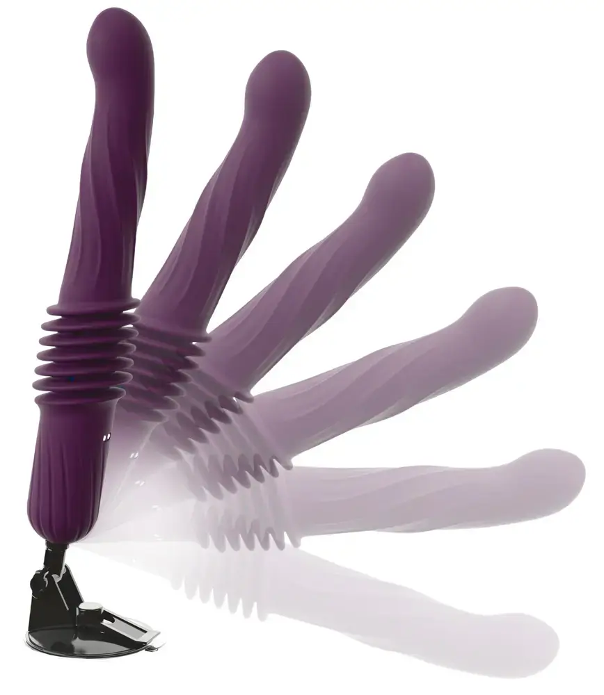 You2Toys RC Warming Fucking Machine Pur — толкающий вибратор Photo 7