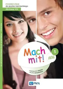 Mācību grāmata PWN Mach mit! 5 neu KB 2021 — vācu valodas darba burtnīca (skolas līmenis)