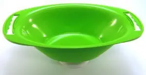 Овальная сервировочная чаша Arkolat LA05VBORDG25030, большая, зелёная