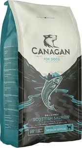 Sausais suņu barības Canagan Scottish Salmon vidējām un lielām šķirnēm 6 kg