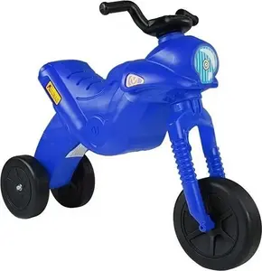 Беговел-трицикл LEANToys Enduro 5045 — синий беговел для малышей