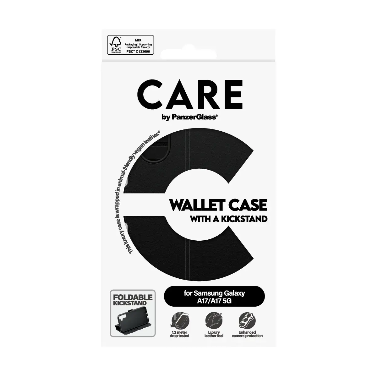PanzerGlass CARE™ чехол‑кошелек для Samsung A17 / M17 5G Photo 4