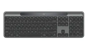 Keyboard Logitech Signature Slim Solar+ K980 — Full-size QWERTY Italian, RF Wireless + Bluetooth, Graphite