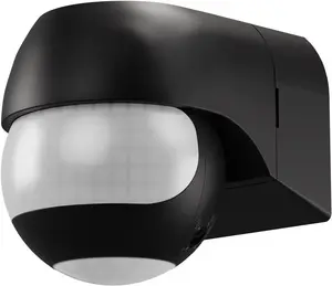 GOOBAY motion sensor RB79597 — two-range adjustable swivel/tilt, black