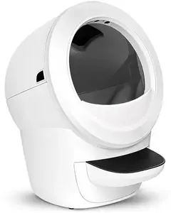 Litter-Robot 4 Kuweta Kaku автоматическая кошачья туалетная коробка, BrightSign LR4-0105-00-CE (белая)