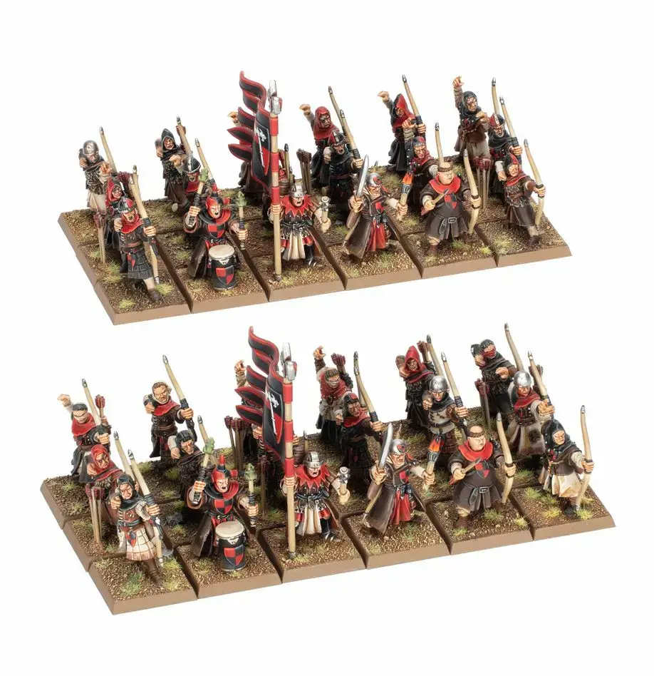 Warhammer Games Workshop Kingdom of Bretonnia Paysans Archers Photo 2