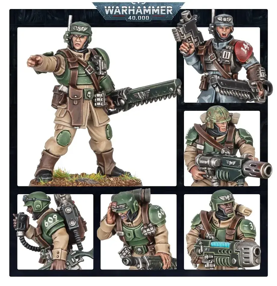 Games Workshop Warhammer 40k Astra Militarum Кадиан (2023) Photo 3